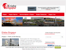 Tablet Screenshot of erlebe-singapur.de